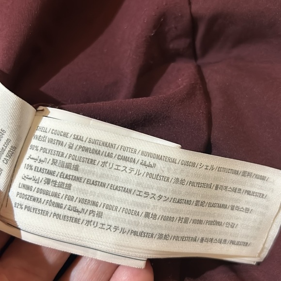 A&F long Down Insulated wind/water Resistant Coat with Hood. XXS - Picture 7 of 12